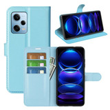 Xiaomi Poco X5 Pro      Pu Wallet Case    [Lightblue]