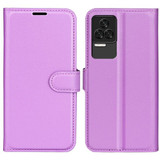 Xiaomi Poco F4      Pu Wallet Case    [Purple]