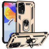 Xiaomi Redmi Note 11 Pro Military Armour Ring Case Gold
