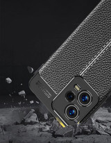 Xiaomi Poco X5 Pro Leather Texture Case Black