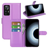 Xiaomi 12T      Pu Wallet Case    [Purple]