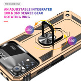 Xiaomi Poco X4 Pro 5G Military Armour Ring Case Gold