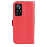 Xiaomi 12T      Pu Wallet Case    [Red]