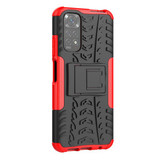 Xiaomi Redmi Note 11 (4G) Heavy Duty Case Red