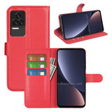 Xiaomi Poco F4      Pu Wallet Case    [Red]