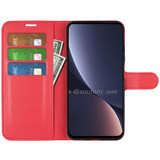 Xiaomi Poco F4      Pu Wallet Case    [Red]
