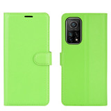 Xiaomi 11T      Pu Wallet Case    [Green]