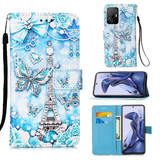 Xiaomi 11T Designer PU Case EiffelTower