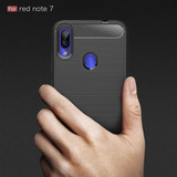 Xiaomi Redmi Note 7 Carbon Fibre Case Navy