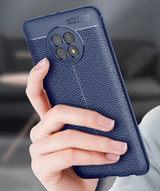 Xiaomi Redmi Note 9T Leather Texture Case Navy