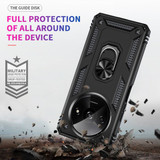 Xiaomi Redmi A3 Military Armour Ring Case Black