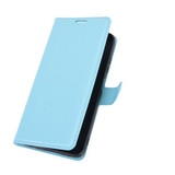Xiaomi Redmi Note 9T      Pu Wallet Case    [LightBlue]