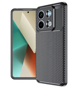 Xiaomi Redmi Note 13 5G Carbon Fibre Case Black