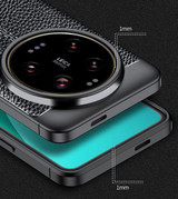 Xiaomi 14 Ultra Leather Texture Case Black