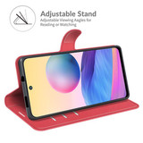 Xiaomi Redmi Note 10      Pu Wallet Case    [Red]