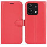 Xiaomi Redmi Note 13 5G      Pu Wallet Case    [Red]