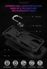 Xiaomi Redmi Note 9T Military Armour Case Black