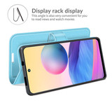Xiaomi Redmi Note 10      Pu Wallet Case    [Lightblue]