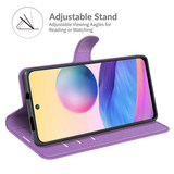 Xiaomi Redmi Note 10      Pu Wallet Case    [Purple]