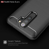 Xiaomi Redmi Note 8 Pro Carbon Fibre Case Navy