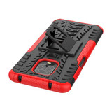 Xiaomi Redmi Note 9S/Note 9 Pro Heavy Duty Case Red