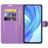 Xiaomi Mi 11 Lite 5G      Pu Wallet Case    [Purple]