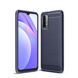 Xiaomi Redmi 9T Carbon Fibre Case Navy