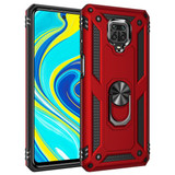 Xiaomi Redmi Note 9S/Note 9 Pro Military Armour Case Red