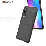 Xiaomi Mi 9 Leather Texture Case Navy