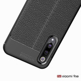Xiaomi Mi 9 SE Leather Texture Case Black