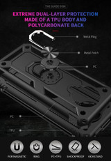 Xiaomi Poco F2 Pro Military Armour Case Red