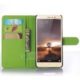 Xiaomi Redmi Note 3      Pu Wallet Case    [Green]