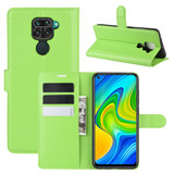 Xiaomi Redmi Note 9      Pu Wallet Case    [Green]