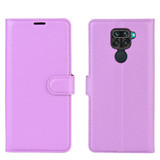 Xiaomi Redmi Note 9      Pu Wallet Case    [Purple]