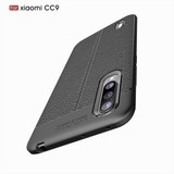 Xiaomi Mi 9 Lite Leather Texture Case Black