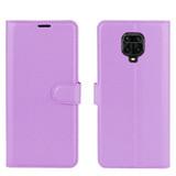 Xiaomi Redmi Note 9S/Note 9 Pro      Pu Wallet Case    [Purple]