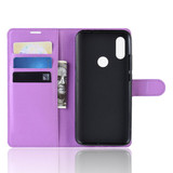 Xiaomi Redmi 7      Pu Wallet Case    [Purple]