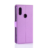 Xiaomi Redmi 7      Pu Wallet Case    [Purple]