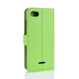 Xiaomi Redmi 6A      Pu Wallet Case    [Green]