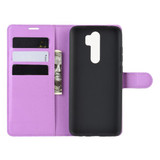 Xiaomi Redmi Note 8 Pro      Pu Wallet Case    [Purple]