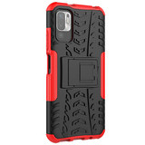 Xiaomi Redmi Note 10      Heavy Duty Case    Red