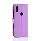 Xiaomi Mi Mix 3      Pu Wallet Case    [Purple]