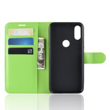 Xiaomi Redmi Note 7      Pu Wallet Case    [Green]