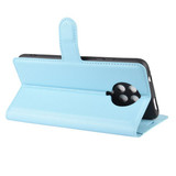 Xiaomi Poco F2 Pro      Pu Wallet Case    [Lightblue]