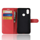 Xiaomi Mi A2      Pu Wallet Case    [Red]