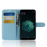 Xiaomi Mi A2      Pu Wallet Case    [Lightblue]
