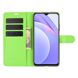 Xiaomi Redmi 9T      Pu Wallet Case    [Green]