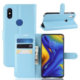 Xiaomi Mi Mix 3      Pu Wallet Case    [Lightblue]