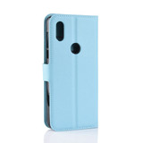 Xiaomi Mi Mix 3      Pu Wallet Case    [Lightblue]
