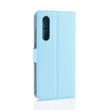 Xiaomi Mi 9 Lite      Pu Wallet Case    [Lightblue]